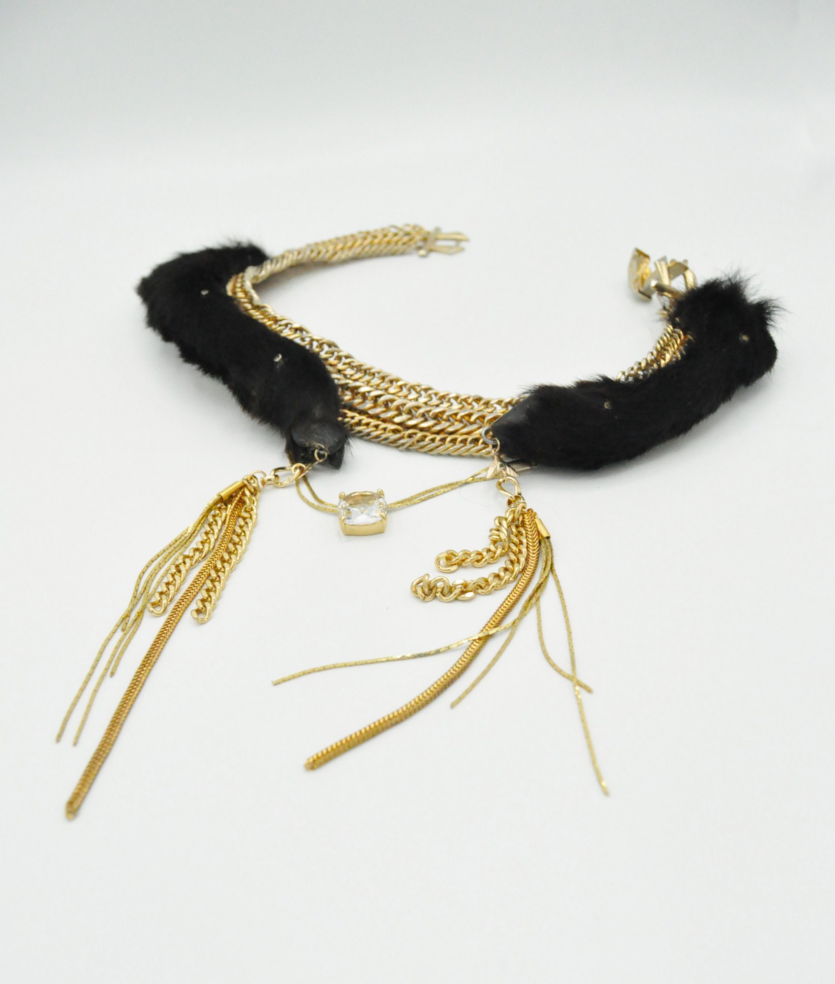 Lamb Leg Necklace Diamond Tooth Taxidermy